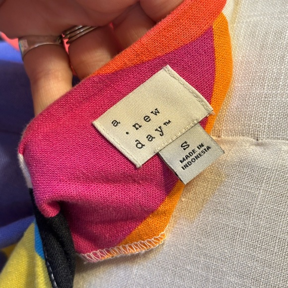 A New Day Target  Small Multicolor Abstract Mini Dress B2 - Picture 9 of 10